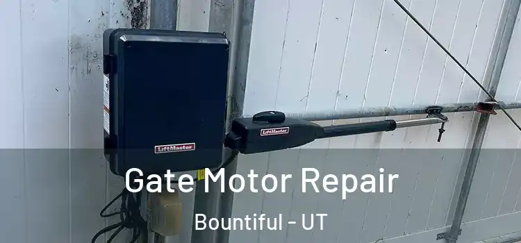 Gate Motor Repair Bountiful - UT